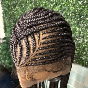 Braided Wig 36 inch Glueless wig